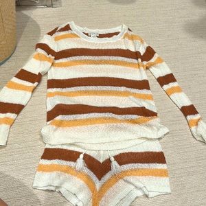 L*Space crochet sweater set